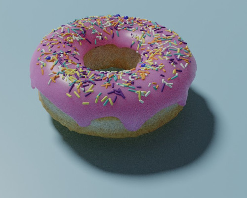 3D doughnut